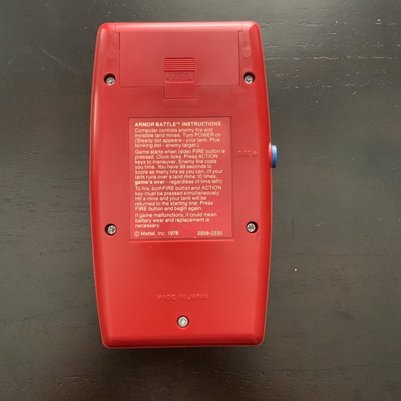 Vintage Mattel Electronics Handheld Armor Battle -1978 - Picture 2 of 3